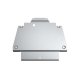 Защита картера и коробки передач (с креп.) для HAVAL M6 (2021-н.в.) 2WD (алюминий, 3 мм) / Хавал М6