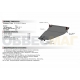 Защита картера Автоброня для 2,0 и 2,5 сталь 2 мм для Subaru Forester 2008-2013 111.05401.2
